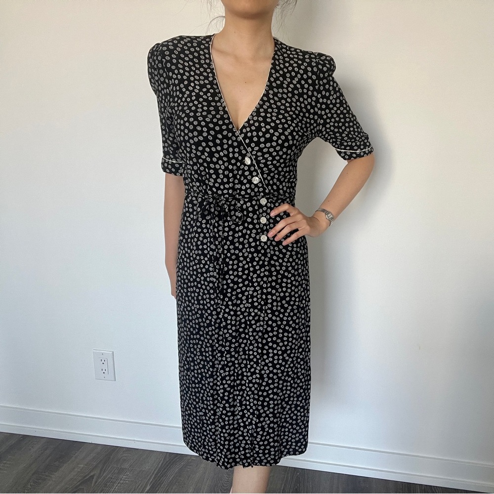 Rouje Gabin black dress